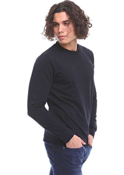 Erkek Sweatshirt Fultus Lacivert