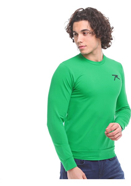 Erkek Sweatshirt Fultus Yeşil