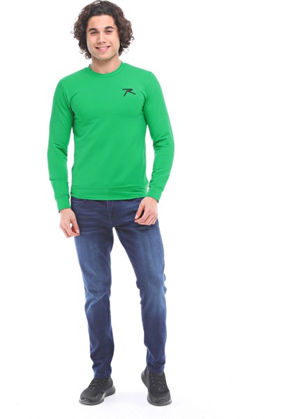 Erkek Sweatshirt Fultus Yeşil