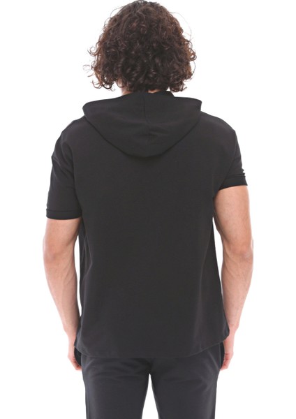 Spqr Kısa Kollu Sweatshirt Neptune Siyah modelleri