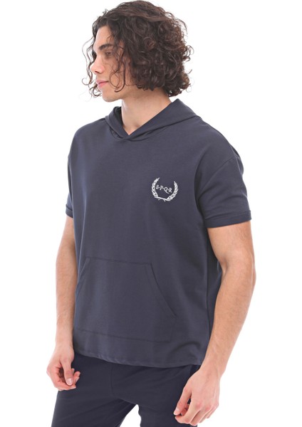 Spqr Kısa Kollu Sweatshirt Neptune Lacivert fiyatları