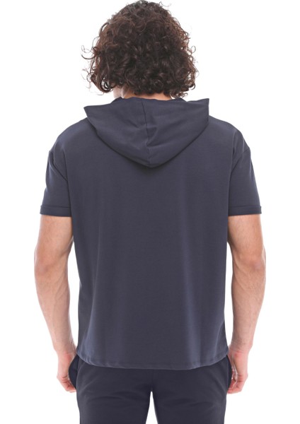 Spqr Kısa Kollu Sweatshirt Neptune Lacivert modelleri