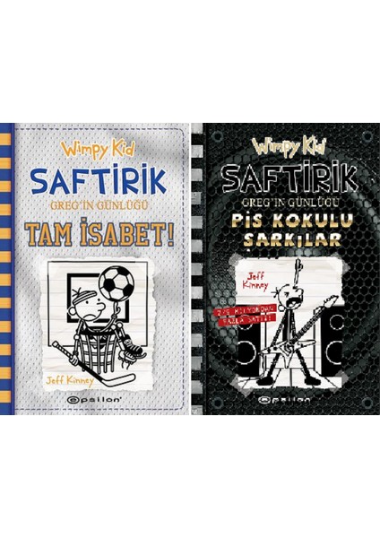 Saftirik Greg'in Günlüğü 16 - Saftirik Greg'in Günlüğü 17: Pis Kokulu Şarkılar - 2 Kitap