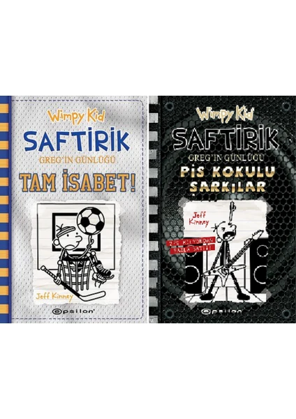 Saftirik Greg'in Günlüğü 16 - Saftirik Greg'in Günlüğü 17: Pis Kokulu Şarkılar - 2 Kitap