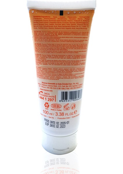 Peelıng Krem 100ML 2 Adet
