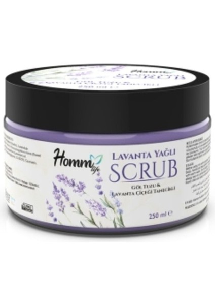 Ipeqhome Homm Life Lavanta Yağlı Bitki Tanecikli Scrub 250 ml