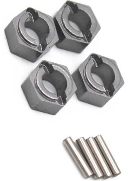 Fms FCX24 Için Metal 7mm Tekerlek Hex Adaptörü 1/24 Rc Paletli Araba Yükseltmeleri Parça Aksesuarları, 4 (Yurt Dışından)
