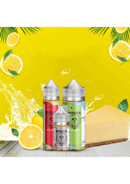 Lemon Tart 30 60 100 ml Dıy Kit Limon Turta Gıda Aroması ( 6 ml Aroma Içerir )