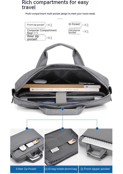 14 Inç Bilgisayar Için Uygun Notebook Çantası (Yurt Dışından) fiyatları