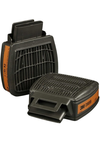 D8055 Secure Click Dual Flow A2 Gaz ve Buhar Filtresi (1 Çift)
