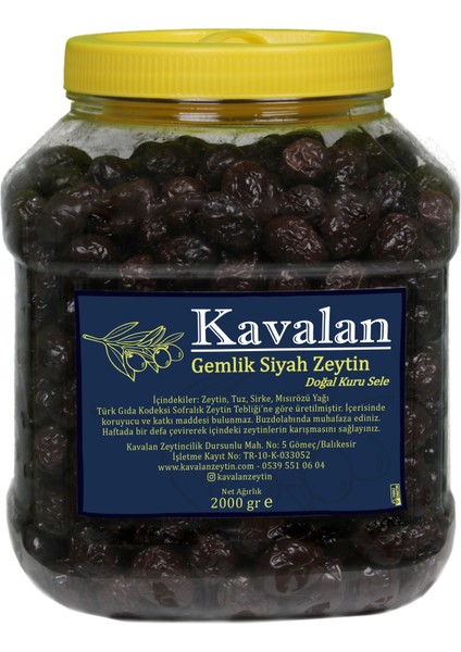 İyi Tarım Uyg. Yeni Sezon 2024-25 - 5 Lt Olgun Hasat Soğuk Sıkım Natürel Zeytinyağı + 2 kg Gemlik Siyah Zeytin Sele Orta Boy