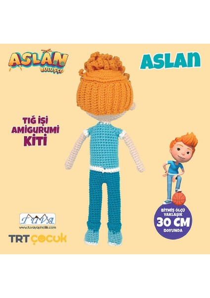 Tuva Tığ Işi Amigurumi Kiti: Aslan Buluşçu