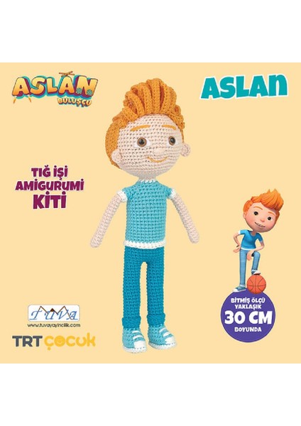 Tuva Tığ Işi Amigurumi Kiti: Aslan Buluşçu