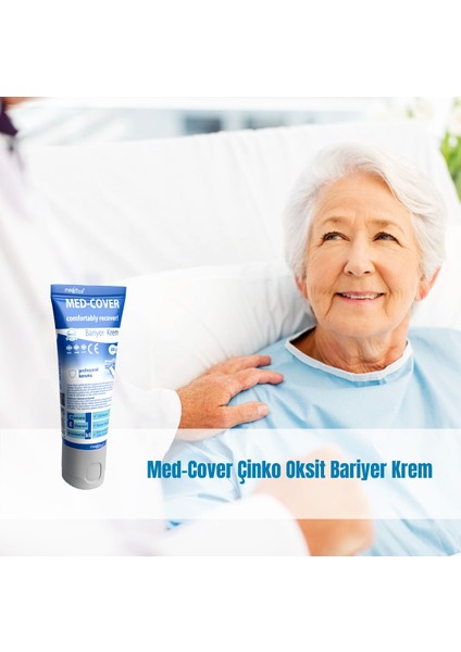 Medcover Çinko Oksit Bariyer Krem 100GR x 3 Adet modelleri