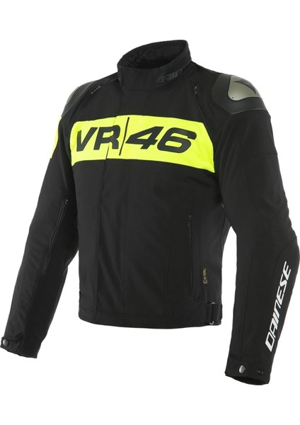 VR46 Podium Black Fluo Yellow D-Dry Mont