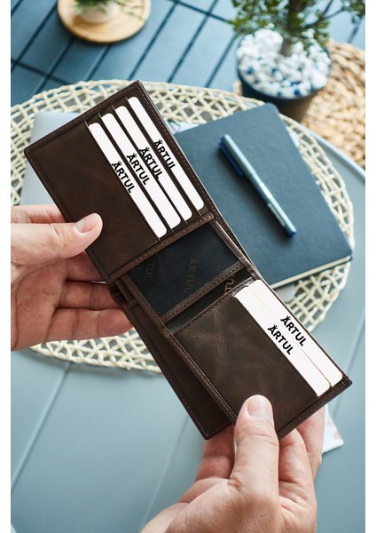 Aries Hakiki Deri Erkek Cüzdanı