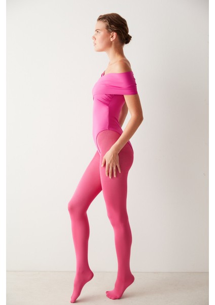 Pembe Fashion Wet Look Külotlu Çorap indirimleri