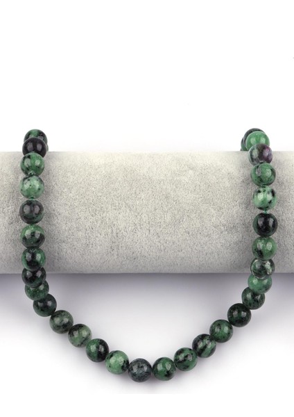 Anyolit Doğal Taş Dizi 10 mm Küre Kesim fiyatları