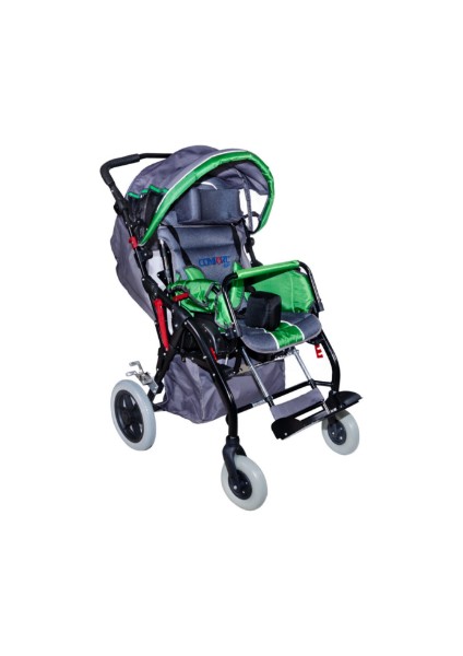 DM-8001 Buggy 40 cm Yeşil Engelli Puseti