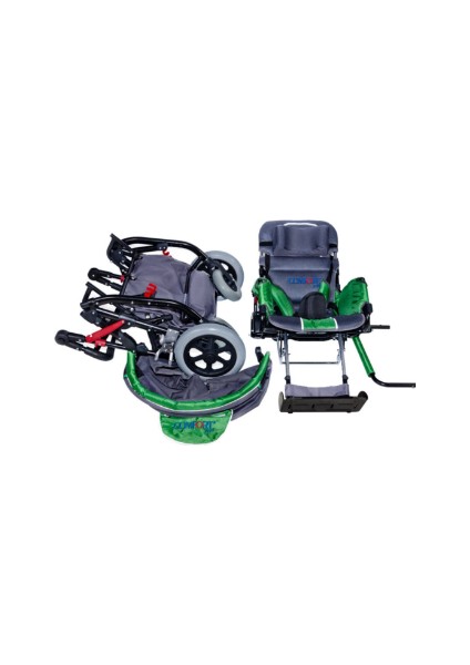 DM-8001 Buggy 40 cm Yeşil Engelli Puseti modelleri