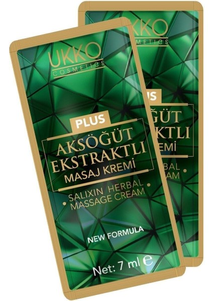 3 Adet Aksöğüt Ekstraktlı Masaj Kremi Plus - Snap Sachet - Ürün