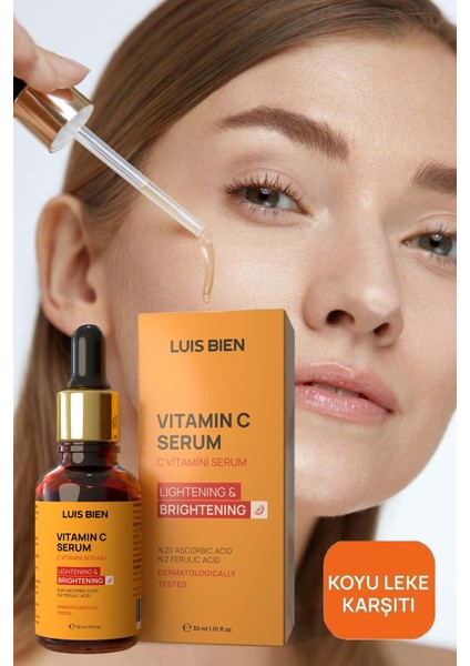 Luis Bien C Vitamini +  Serum + Hyaluronik Asit  3'lü Set