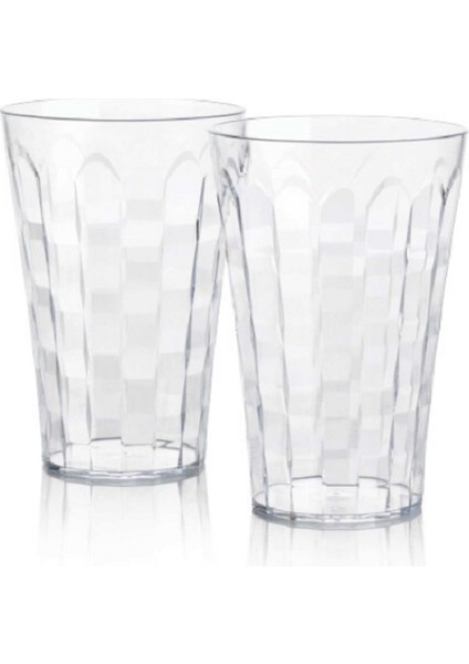 Pırlanta Bardak 2'Li Set 475 Ml Şeffaf