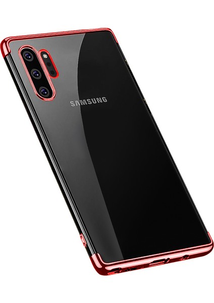 Samsung Galaxy Note 10 Plus (N975) Dört Köşe Lazer Silikon Kapak/kılıf