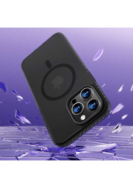 Apple iPhone 14 Plus Kılıf Kenarları Silikon Airbagli Mat Arka Yüzey Benks Icesand Kapak