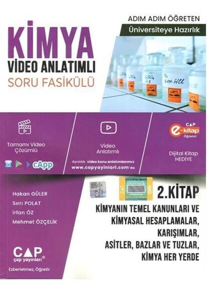 Kimya 2. Kitap Konu Anlatımlı Soru Bankası 2023