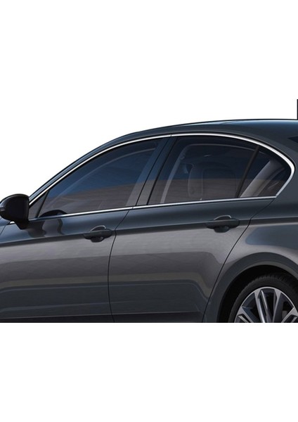 Vw passat b8.5 cam kenar çıtası çerçevesi kromu 8 parça 2019+