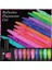 Reflective Fluorescent Gel Karanlıkta Parlayan Simli Kalıcı Oje R022 4
