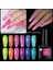 Reflective Fluorescent Gel Karanlıkta Parlayan Simli Kalıcı Oje R022 5
