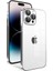 - Apple iPhone 14 Pro - Kılıf Kamera Korumalı Renkli Çerçeveli Garaj Kapak - Gümüş 1