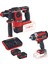 Herocco 18V Kırıcı Delici Impaxxo 18/400 Somun Sıkma 2X4.0AH Twincharger Kömürsüz Akülü Set 1