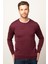 Slim Fit Dar Kesim Bisiklet Yaka Erkek Kazak 1