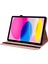 Ipad 10.9 (2022) / Ipad Için 10. Nesil Kelebek Çiçeği Baskalı Flip Koruma Kapağı Pu Deri Kart Tutucu Stand Akıl Tutucu Ile Akıl Tutucu (Yurt Dışından) 3