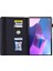Lenovo Pad Pro 2022 / Tab Için P11 Pro Gen 2 Görüntüleme Stand Stand Folio Tablet Kapak Pu Deri Deri Cüzdan Elastik Bant Koruyucu Kılıf Kalem Tutucu (Yurt Dışından) 3