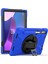 Lenovo Sekmesi Için P11 Pro Gen 2 / Tab P11 Pro 2022 Kickstand Pc + Silikon Tablet Kılıfı 360 Derece Döndürme El Kayışı Şok Geçirmez Sağlam Koruyucu Kapak (Yurt Dışından) 1