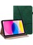 Ipad 10.9 (2022) Için Otomatik Uyanma / Uyku Tablet Koruyucu Kılıf, Hat Basılı Şok Geçirmez Pu Deri Kart Tutucu Elastik Bantlı Stand Kapağı (Yurt Dışından) 1