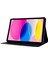Ipad 10.9 (2022) / Ipad Için 10. Gen Desen Baskı Pu Deri Folio Tablet Kılıf Katlama Kart Tutucu Manyetik Flip Kapak (Yurt Dışından) 3