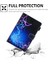 Ipad 10.9 (2022) / Ipad Için 10. Gen Anti-Çizelge Pu Deri Tablet Kılıf Çapraz Doku Desen Baskı Kartı Tutucu Stand Manyetik Toka Kapağı (Yurt Dışından) 4