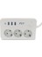 FLY-3406-01 Termal Akım Korumalı 3'lü Priz 3 USB 2m 2.1A Uzatma Kablosu 1