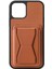 Iphone 12 Pro Max ile Uyumlu Kılıf Stand Olabilen Deri Kılıf Kartlık Özellikli Emollient Kılıf 2