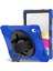 Ipad 10.9 (2022) Kickstand Pc + Silikon Tablet Kılıfı 360 Derece El Strap Shockproof Sessiz Koruyucu Kapak (Yurt Dışından) 1