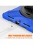 Ipad 10.9 (2022) Kickstand Pc + Silikon Tablet Kılıfı 360 Derece El Strap Shockproof Sessiz Koruyucu Kapak (Yurt Dışından) 5
