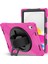 Ipad 10.9 (2022) Kickstand Pc + Silikon Tablet Kılıfı 360 Derece El Strap Shockproof Sessiz Koruyucu Kapak (Yurt Dışından) 1