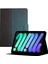 Ipad 10.9 (2022) / Ipad 10. Gen Pu Deri Iki Renkli Ekleme Tablet Kılıf Katlama Stand Kapağı Otomatik Uyandırma / Kart Tutucu Ile Uyku Akıllı Kılıf (Yurt Dışından) 1