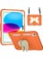 Ipad 10.9 (2022) Çift Renkli Silikon + Pc Tablet Kılıf Kelebek Şekli Kickstand Anti-Drop Koruyucu Kapak Omuz Kayışı (Yurt Dışından) 1