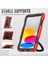 Ipad 10.9 (2022) Için Şok Geçirmez Damla Geçirmez Tablet Kasası, Pc + Kalınlaştırılmış Silikon Kickstand Kapağı El Kavraması (Yurt Dışından) 5